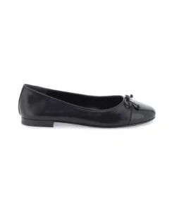 Tory Burch Ballet Flats With Patent Leather Toe