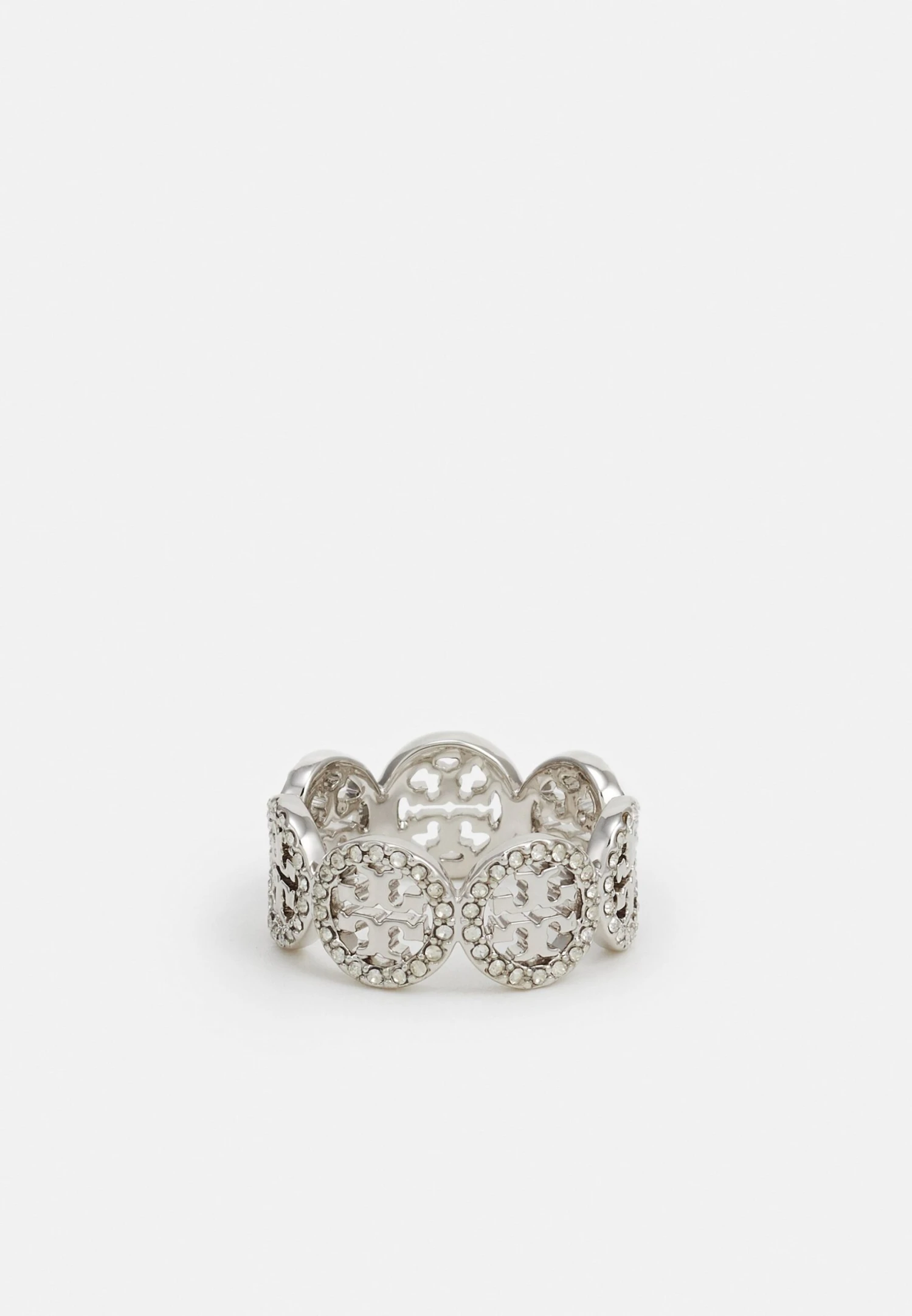 Tory Burch Logo Ring - Ring - Silver-Coloured 2 Tory Burch Logo Ring - Ring - Silver-Coloured - Image 2
