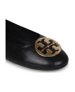 Tory Burch Claire Logo-plaque Ballerina Flats -Tory Burch b4132d677c978420b6e2f2331c391fb2