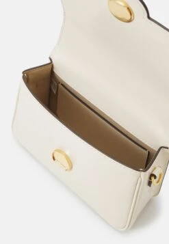 Tory Burch Robinson Spazzolato- Across Body Bag - Light Cream -Tory Burch b4e31af17c234bffaf4197c706c41fbb