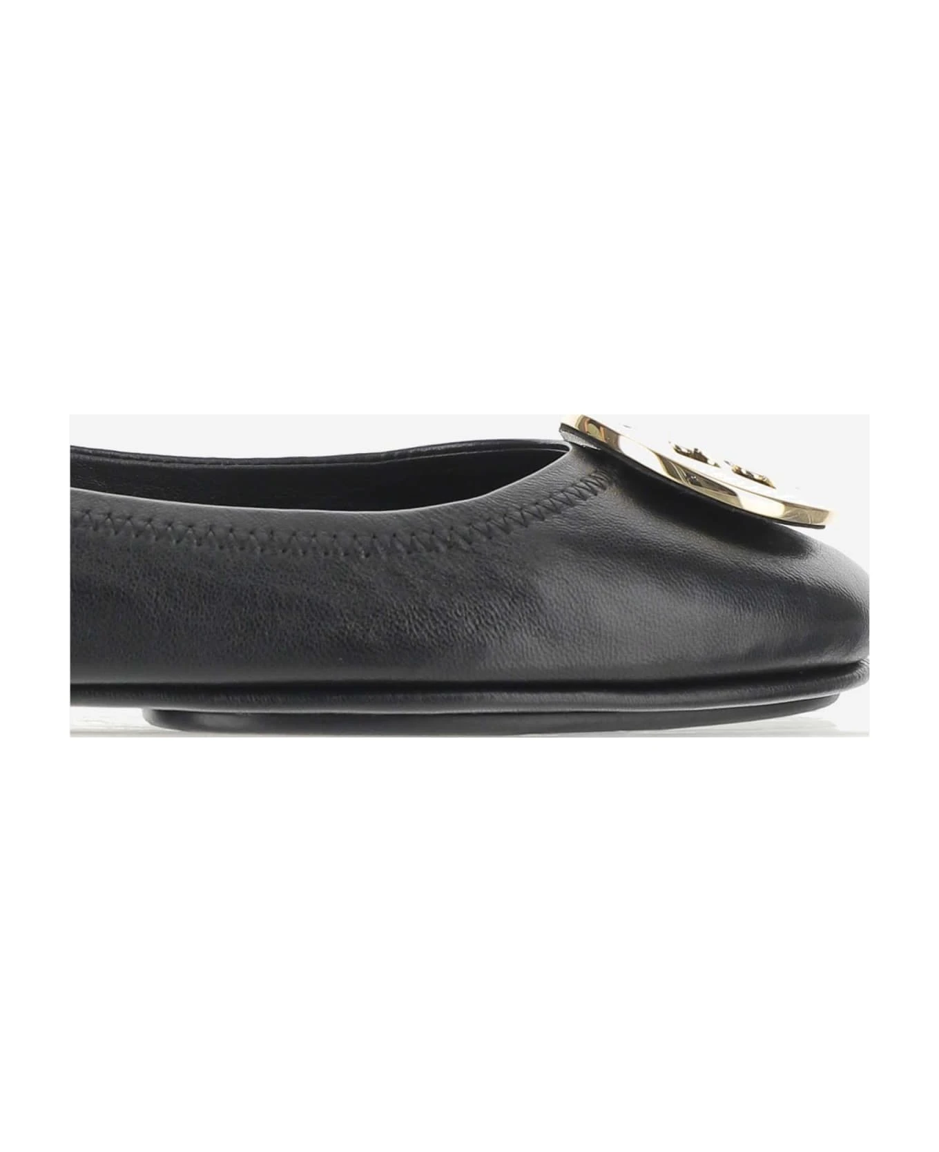 Tory Burch Minnie Leather Ballet Flats 5 Tory Burch Minnie Leather Ballet Flats - Image 5