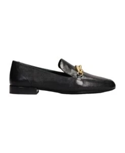 Tory Burch Jessa Loafers In Black Leather