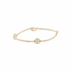 Tory Burch Miller Stud Gold-toner Brass Bracelet