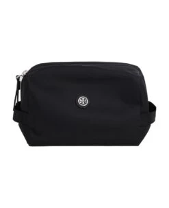 Tory Burch Virginia Logo-patch Make-up Bag