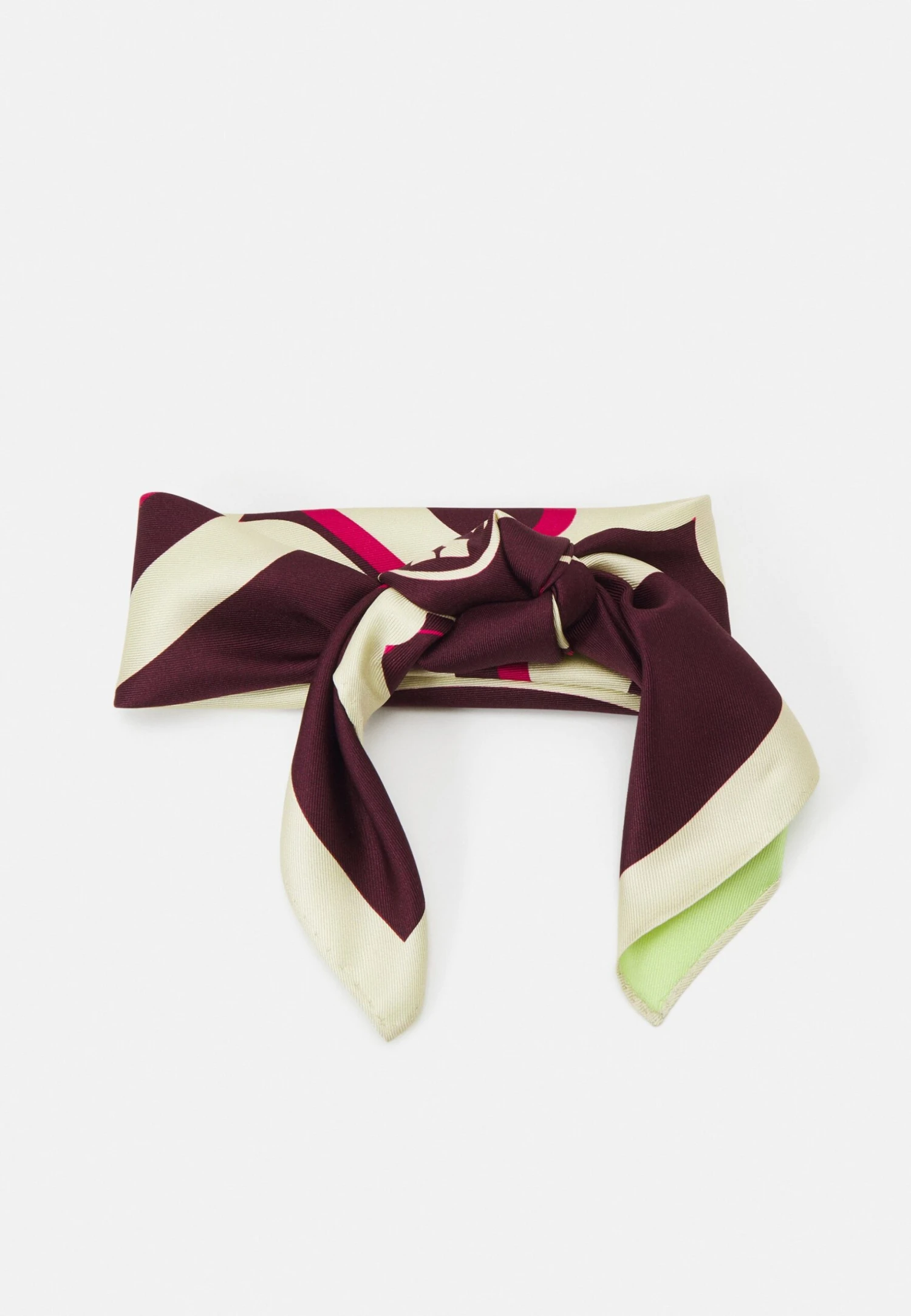 Tory Burch MonogramNeckerchief - Foulard - Evening Wine 2 Tory Burch MonogramNeckerchief - Foulard - Evening Wine - Image 2