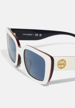 Tory Burch Sunglasses - Ivory/Red/Blue 9 Tory Burch Sunglasses - Ivory/Red/Blue -Tory Burch c2dd04b836914f5b98daba369d7d0b62