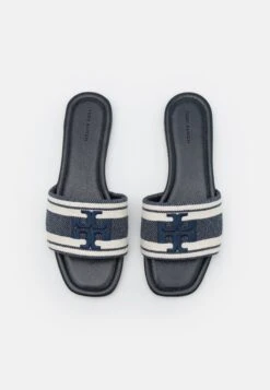 Tory Burch Logo Jacquard Slide - Mules 11 Tory Burch Logo Jacquard Slide - Mules -Tory Burch c54b495157d640f2bc8b1a81045def0e