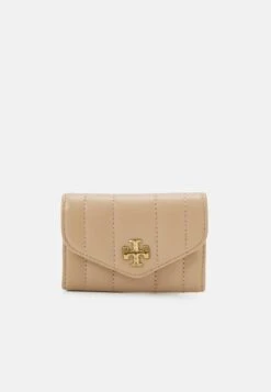 Tory Burch Kira Flap Card Case - Wallet - Sand