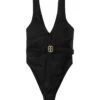 Tory Burch Miller Plunge One-piece