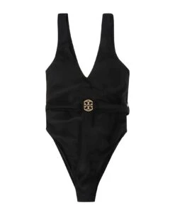 Tory Burch Miller Plunge One-piece