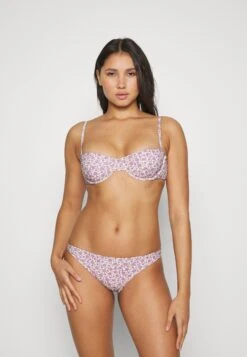 Tory Burch Printed Underwire- Bikini Top - Pink Tonal Ditsy