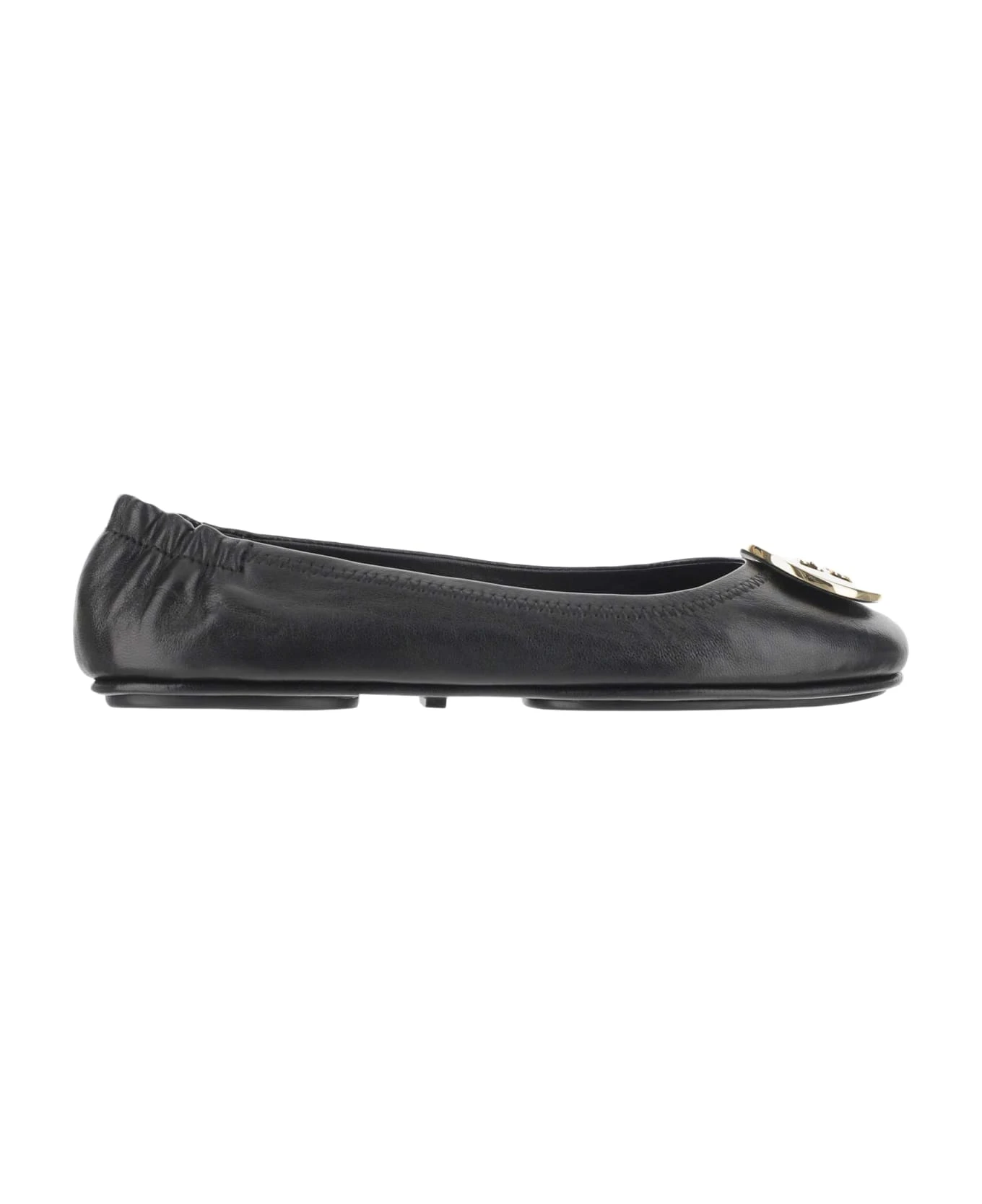 Tory Burch Minnie Leather Ballet Flats 1 Tory Burch Minnie Leather Ballet Flats