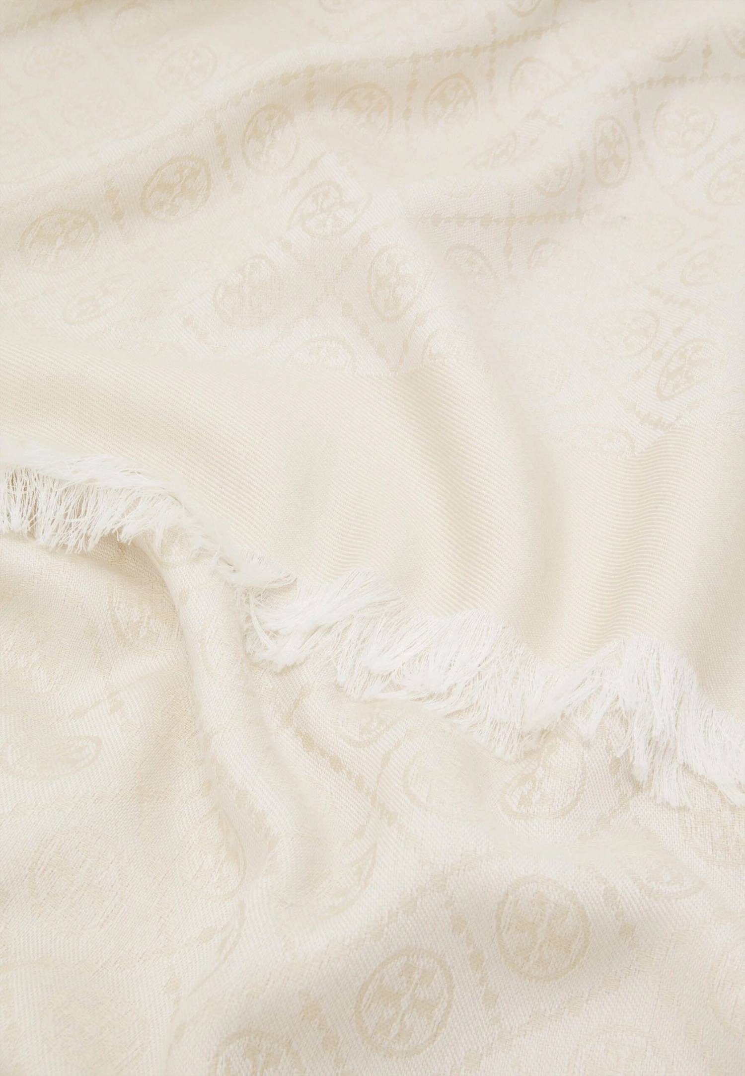 Tory Burch Dot Traveler - Scarf - New Ivory 4 Tory Burch Dot Traveler - Scarf - New Ivory - Image 4