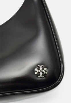 Tory Burch Mercer Spazzolato Small Shoulder- Handbag - Black -Tory Burch d12730b4bc78408db0da29c46dccac45