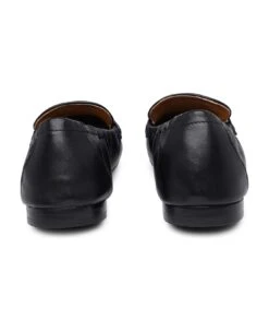 Tory Burch Black Leather Ballet Loafers -Tory Burch d1a1c4512dafc483de80e7427e9196ce