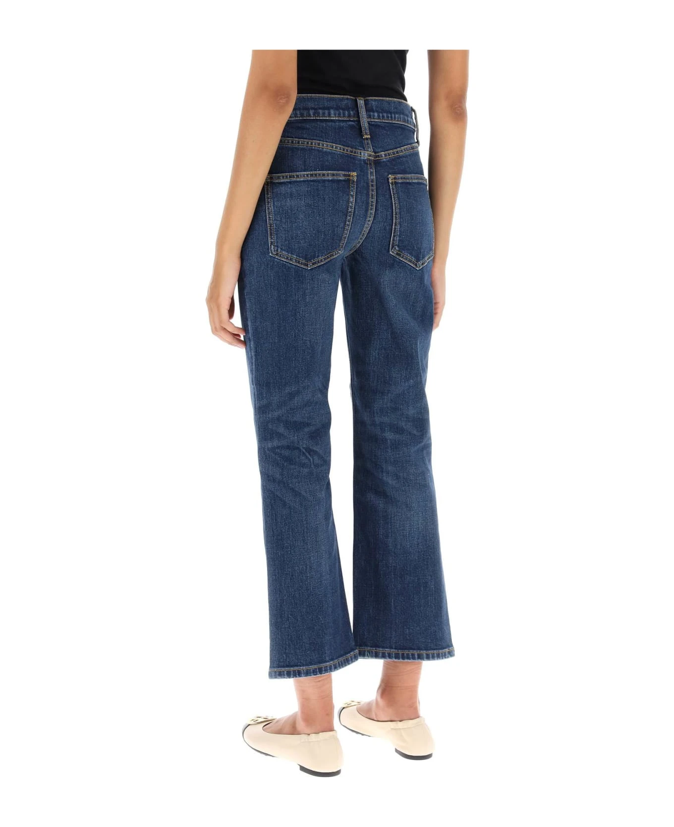 Tory Burch Cropped Flared Jeans 3 Tory Burch Cropped Flared Jeans - Image 3