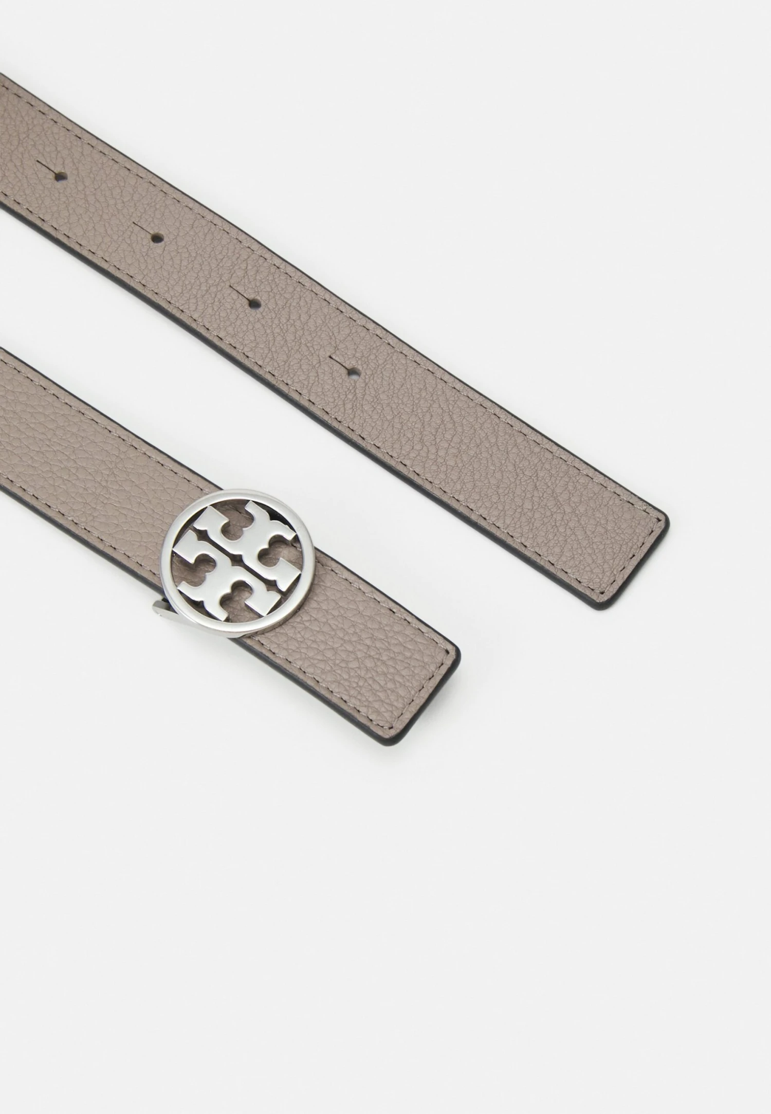 Tory Burch Miller Reversible Belt - Belt - Gray Heron/Black/Silver-Coloured 3 Tory Burch Miller Reversible Belt - Belt - Gray Heron/Black/Silver-Coloured - Image 3