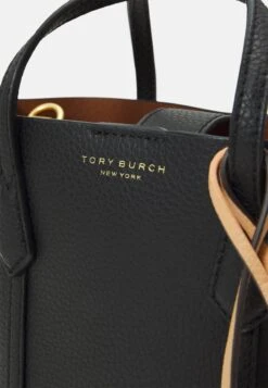 Tory Burch Mini Perry Tote - Across Body Bag - Black -Tory Burch d2bd5c35a58f4e37b32f2f9d723efe8a