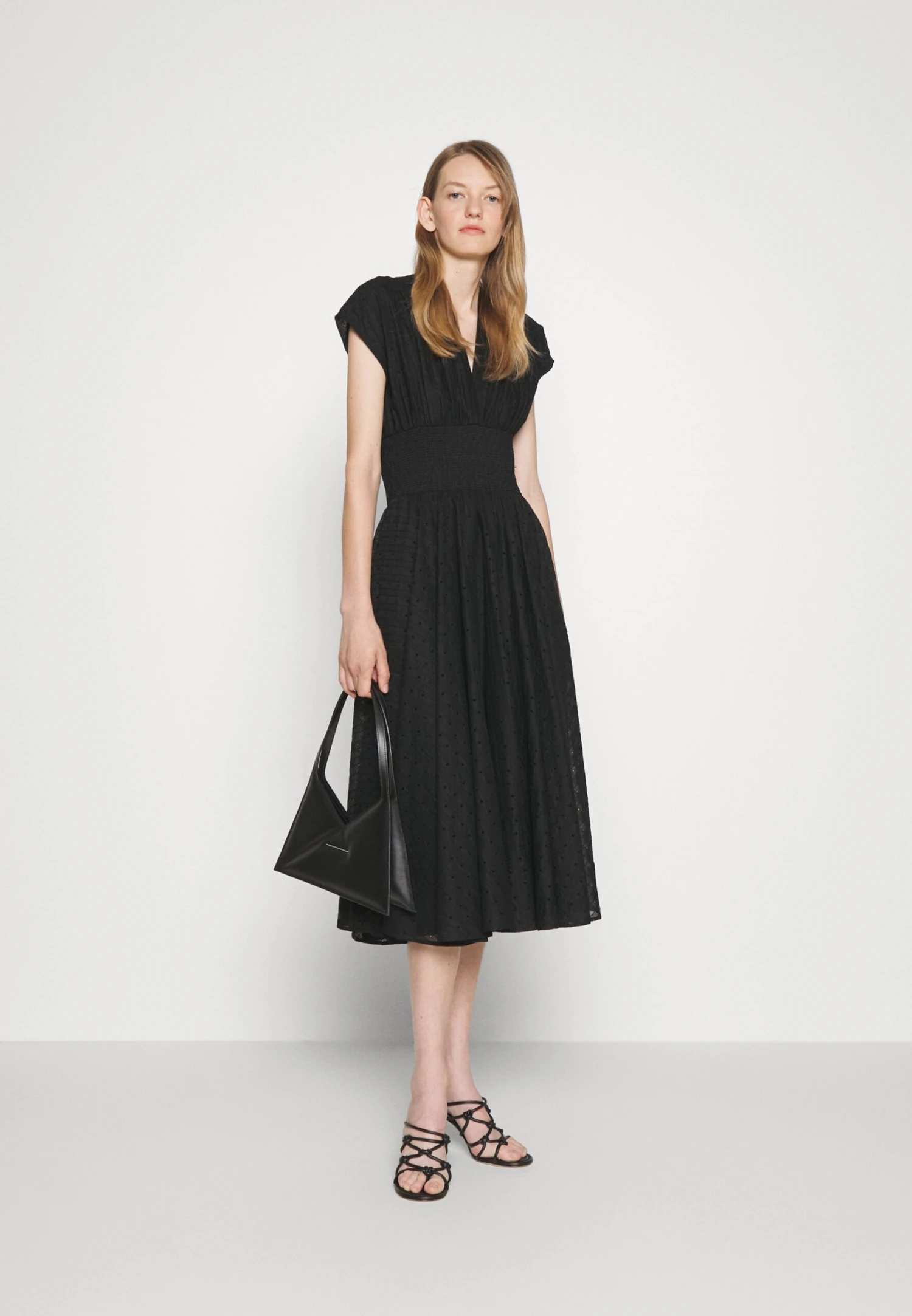 Tory Burch Eyelet- Day Dress - Black 2 Tory Burch Eyelet- Day Dress - Black - Image 2