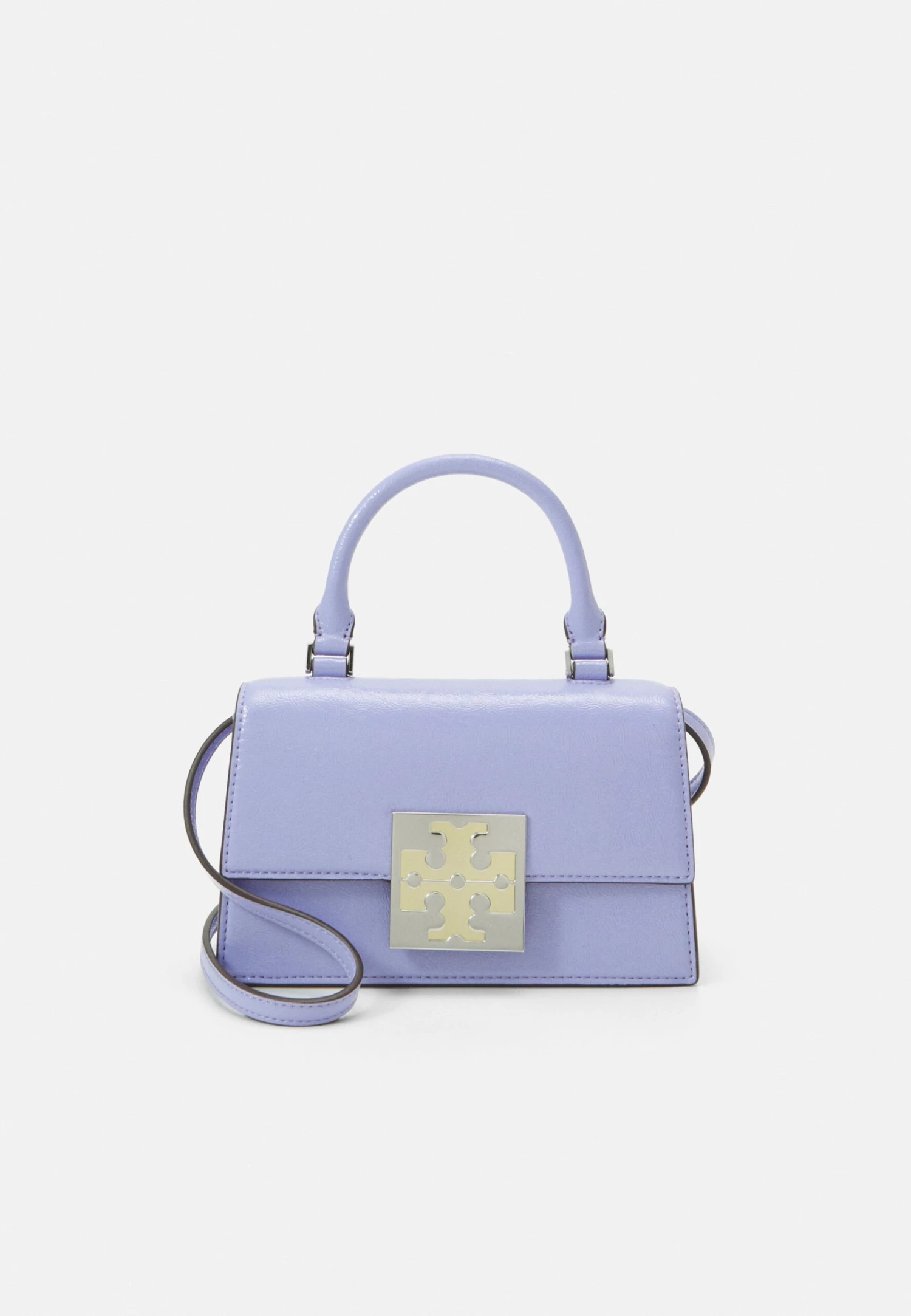 Tory Burch Trend Patent Mini Top Handle Bag - Handbag - Mirage 1 Tory Burch Trend Patent Mini Top Handle Bag - Handbag - Mirage