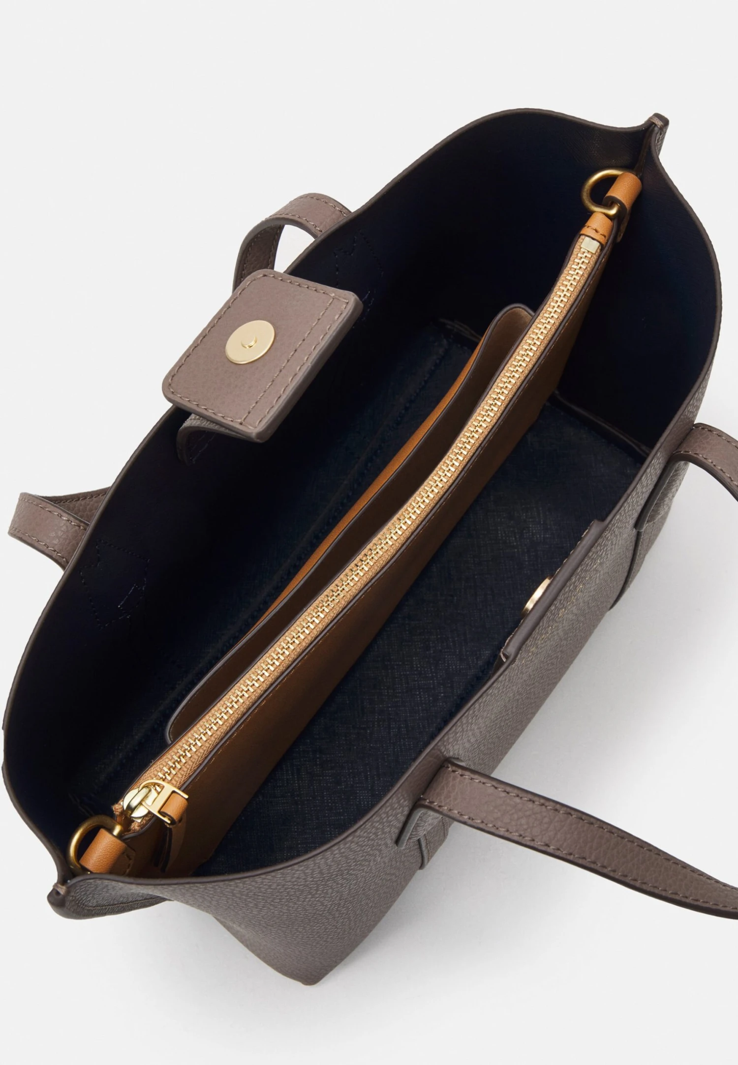 Tory Burch Perry Small Triple Compartment Tote - Handbag - Clam Shell 3 Tory Burch Perry Small Triple Compartment Tote - Handbag - Clam Shell - Image 3