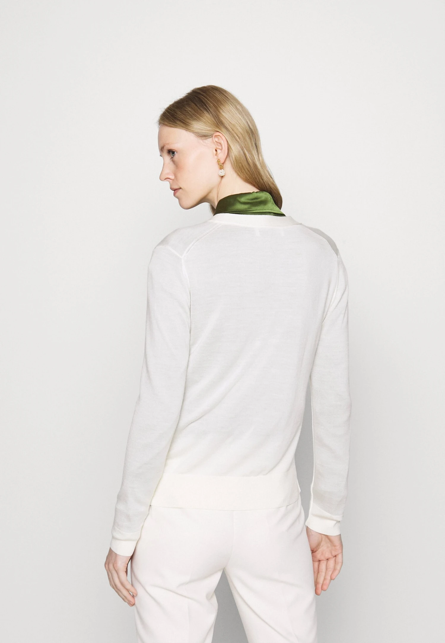 Tory Burch Simone Cardigan - Cardigan - New Ivory 3 Tory Burch Simone Cardigan - Cardigan - New Ivory - Image 3