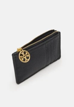 Tory Burch Miller Top Zip Card Case - Wallet - Black -Tory Burch dea507a2874842c5b945e364c8b8ef4b