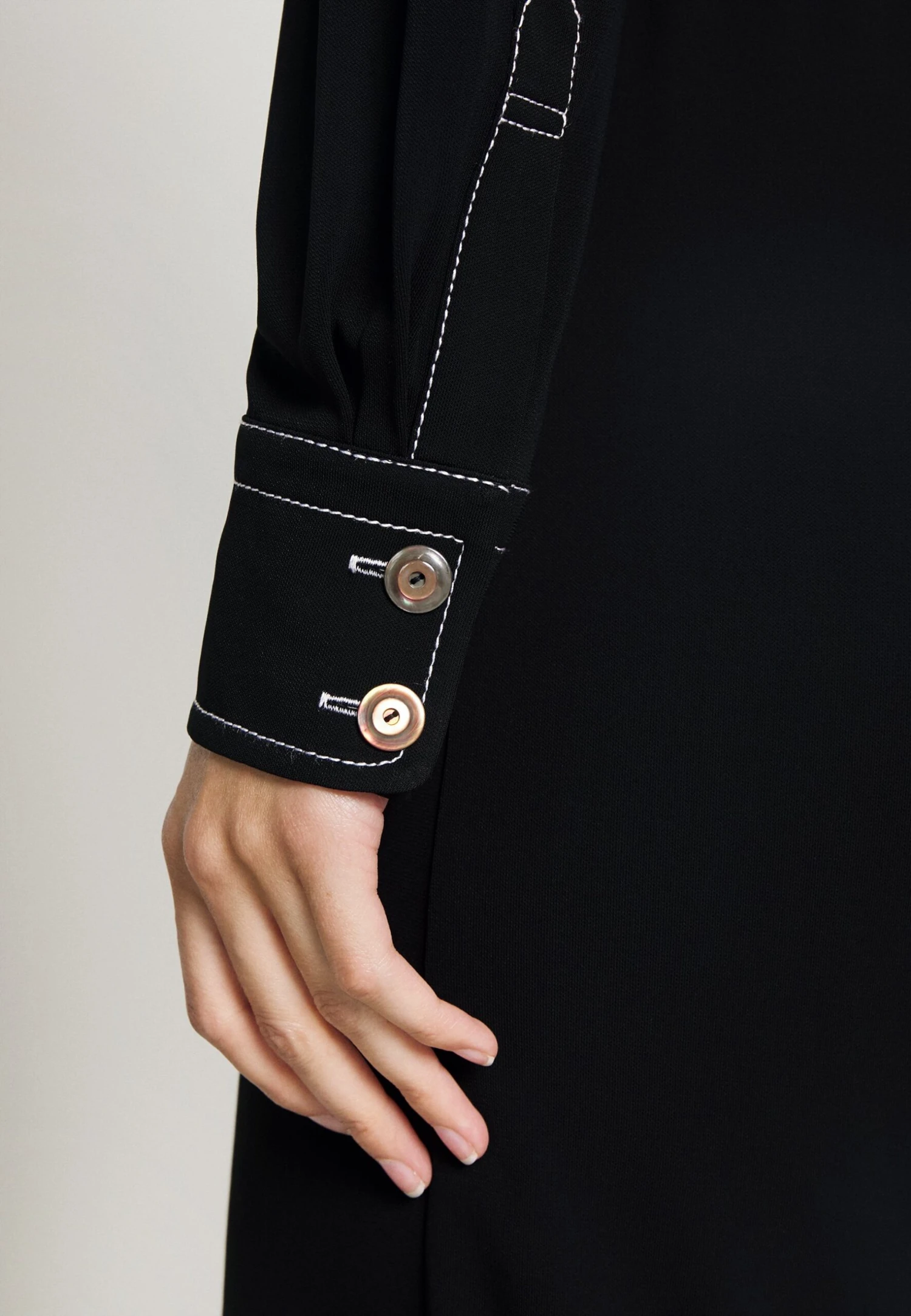 Tory Burch Polo Dress - Day Dress - Black 6 Tory Burch Polo Dress - Day Dress - Black - Image 6