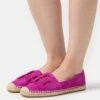 Tory Burch Double T Aline- Espadrilles - Fuschia