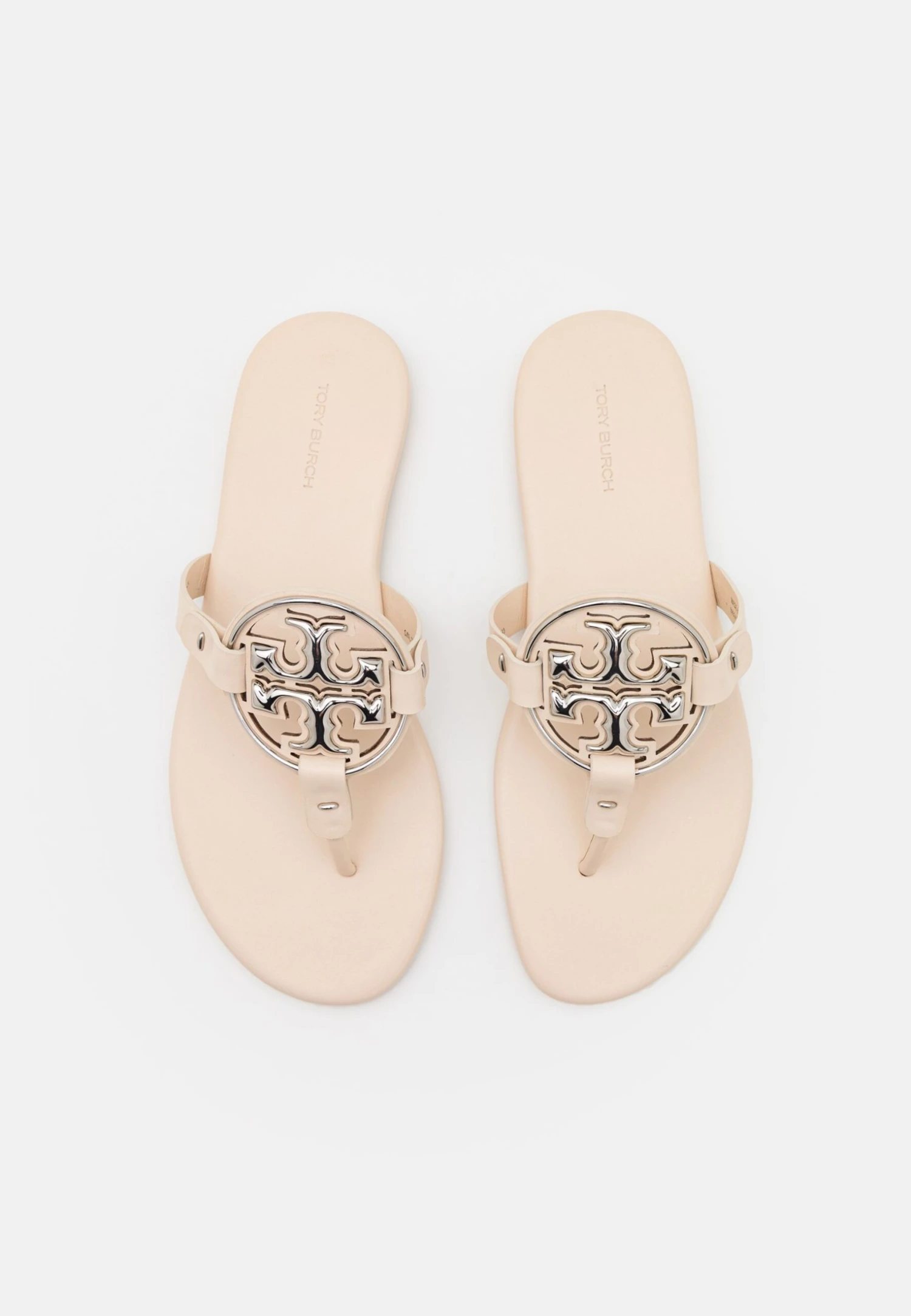 Tory Burch Metal Miller Soft - T-Bar Sandals - New Cream 5 Tory Burch Metal Miller Soft - T-Bar Sandals - New Cream - Image 5