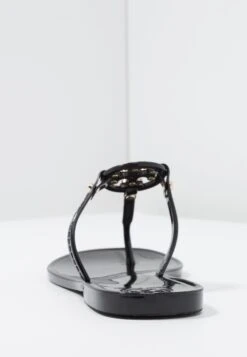 Tory Burch Mini Miller Flat Thong - Pool Shoes - Perfect Black -Tory Burch e4a393c9f8464854b54fecbdc32475c2
