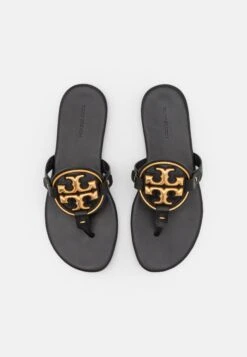 Tory Burch Metal Miller Soft - T-Bar Sandals - Perfect Black 11 Tory Burch Metal Miller Soft - T-Bar Sandals - Perfect Black -Tory Burch e5fbc237d5a74771b1641e508debe2fb