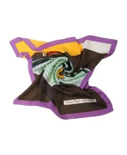 Tory Burch Foulard In Multicolor Silk