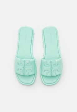 Tory Burch Double T Sport Slide - Mules - Caribbean Mist 11 Tory Burch Double T Sport Slide - Mules - Caribbean Mist -Tory Burch e8722a2b4f4e4bc6b7d153323196128b
