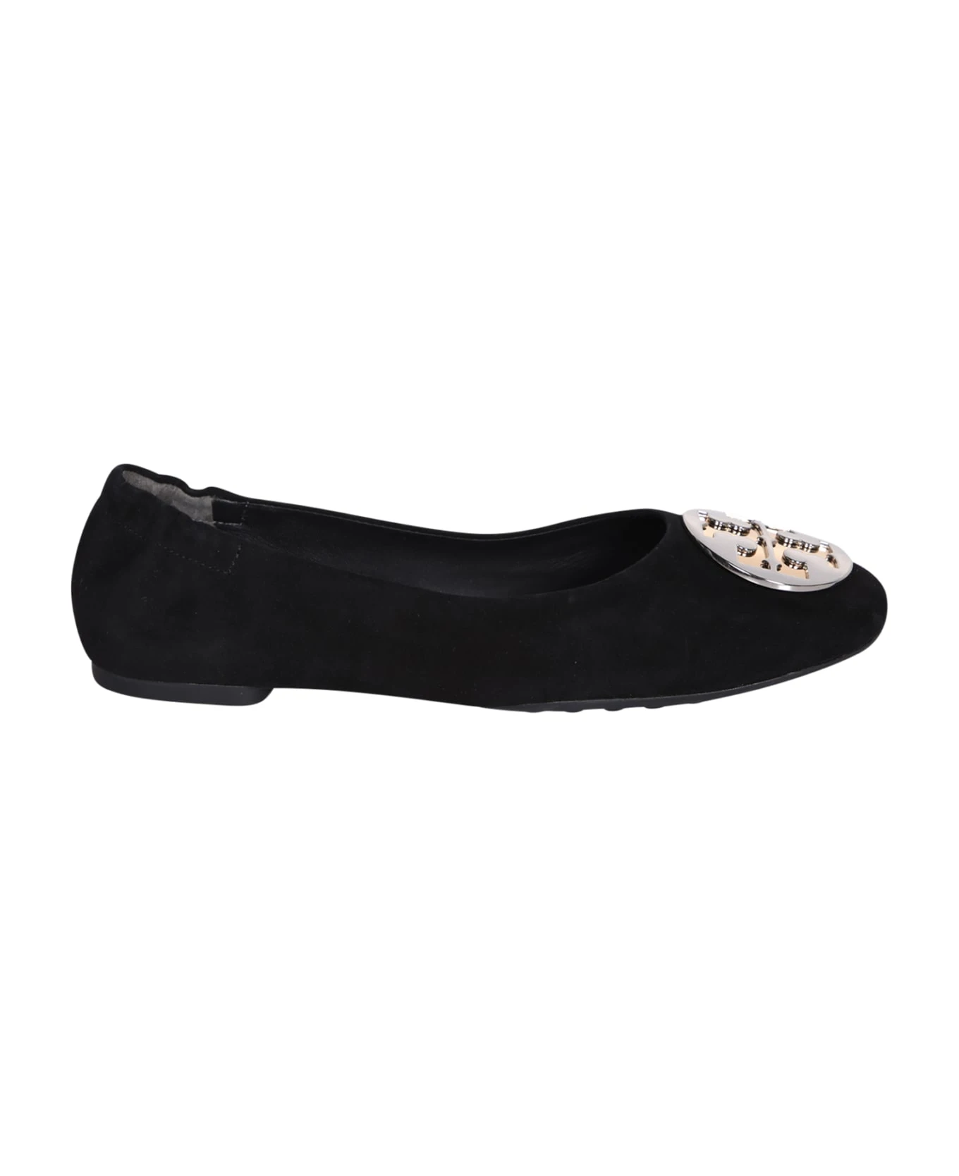 Tory Burch Claire Black Ballet Flats 1 Tory Burch Claire Black Ballet Flats