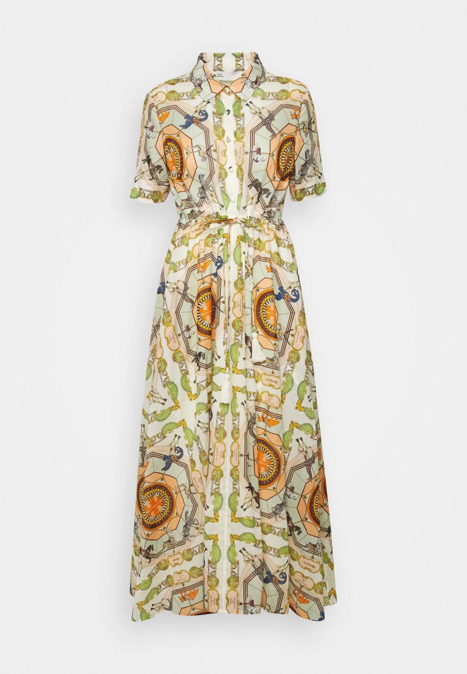 Tory Burch Carousel Shirtdress - Beach Accessory - French Cream 5 Tory Burch Carousel Shirtdress - Beach Accessory - French Cream - Image 5