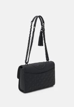 Tory Burch Fleming Convertible Shoulder - Handbag - Black 13 Tory Burch Fleming Convertible Shoulder - Handbag - Black -Tory Burch ead1fdb35fa045aeaa2e2c0c19c9c221