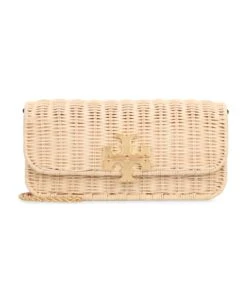 Tory Burch Eleanor Raffia Clutch