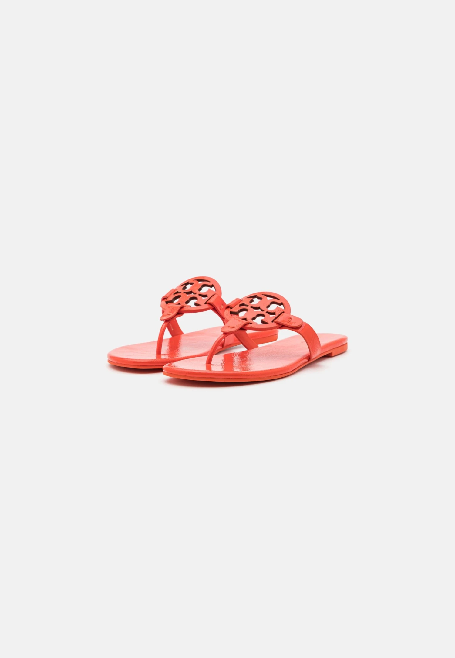 Tory Burch Miller Soft - T-Bar Sandals - Desert Flower Orange 3 Tory Burch Miller Soft - T-Bar Sandals - Desert Flower Orange - Image 3