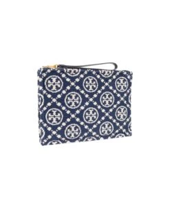 Tory Burch Blue T Monogram Terry Clutch Bag 7 Tory Burch Blue T Monogram Terry Clutch Bag -Tory Burch ef5bf7e67b1bf5ce07d8caac197973a5