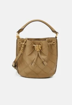 Tory Burch Fleming Soft Bucket Bag - Across Body Bag - Pebblestone