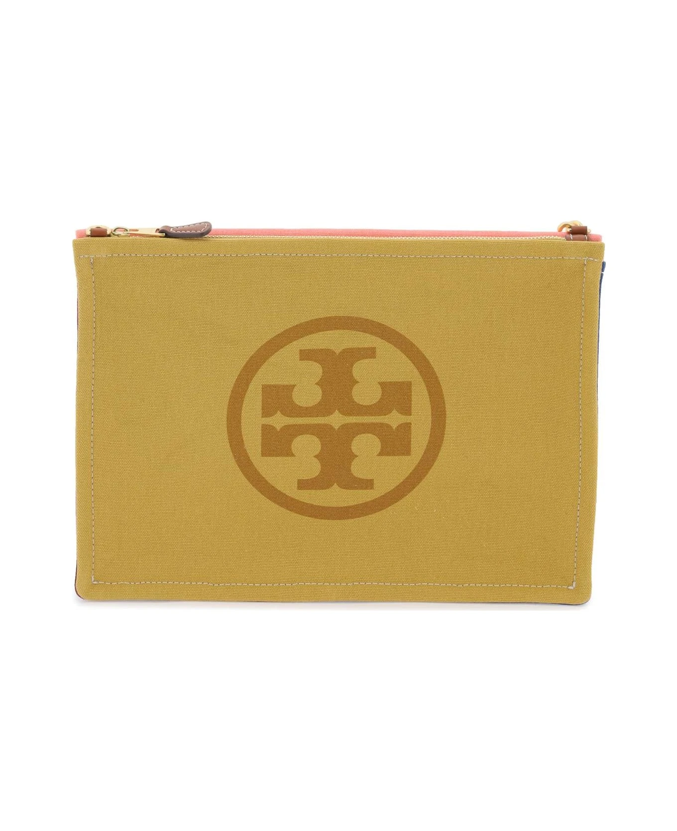 Tory Burch Color-block Ella Pouch 1 Tory Burch Color-block Ella Pouch