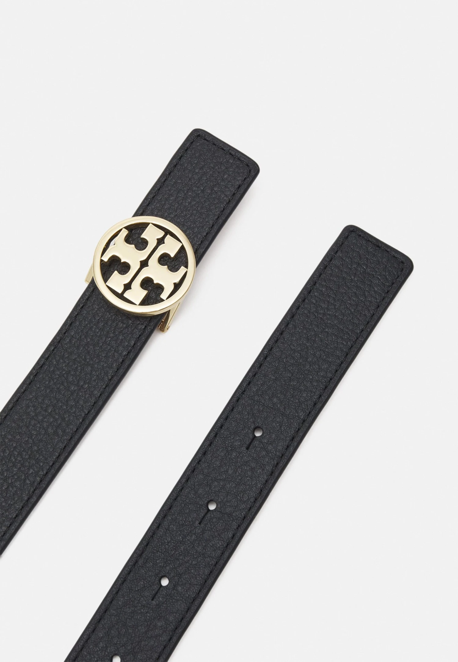 Tory Burch Miller Reversible Belt - Belt - Black/Classic Cuoio/Gold 2 Tory Burch Miller Reversible Belt - Belt - Black/Classic Cuoio/Gold - Image 2