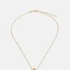Tory Burch Kira Pendant Necklace - Necklace - Gold-Coloured/New Ivory