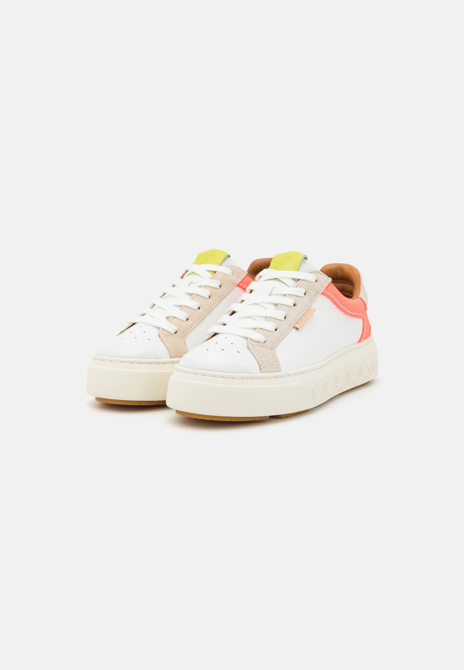 Tory Burch Ladybug- Trainers - White Candido/Frost/Rojo Fluor 3 Tory Burch Ladybug- Trainers - White Candido/Frost/Rojo Fluor - Image 3