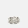 Tory Burch Logo Ring - Ring - Silver-Coloured