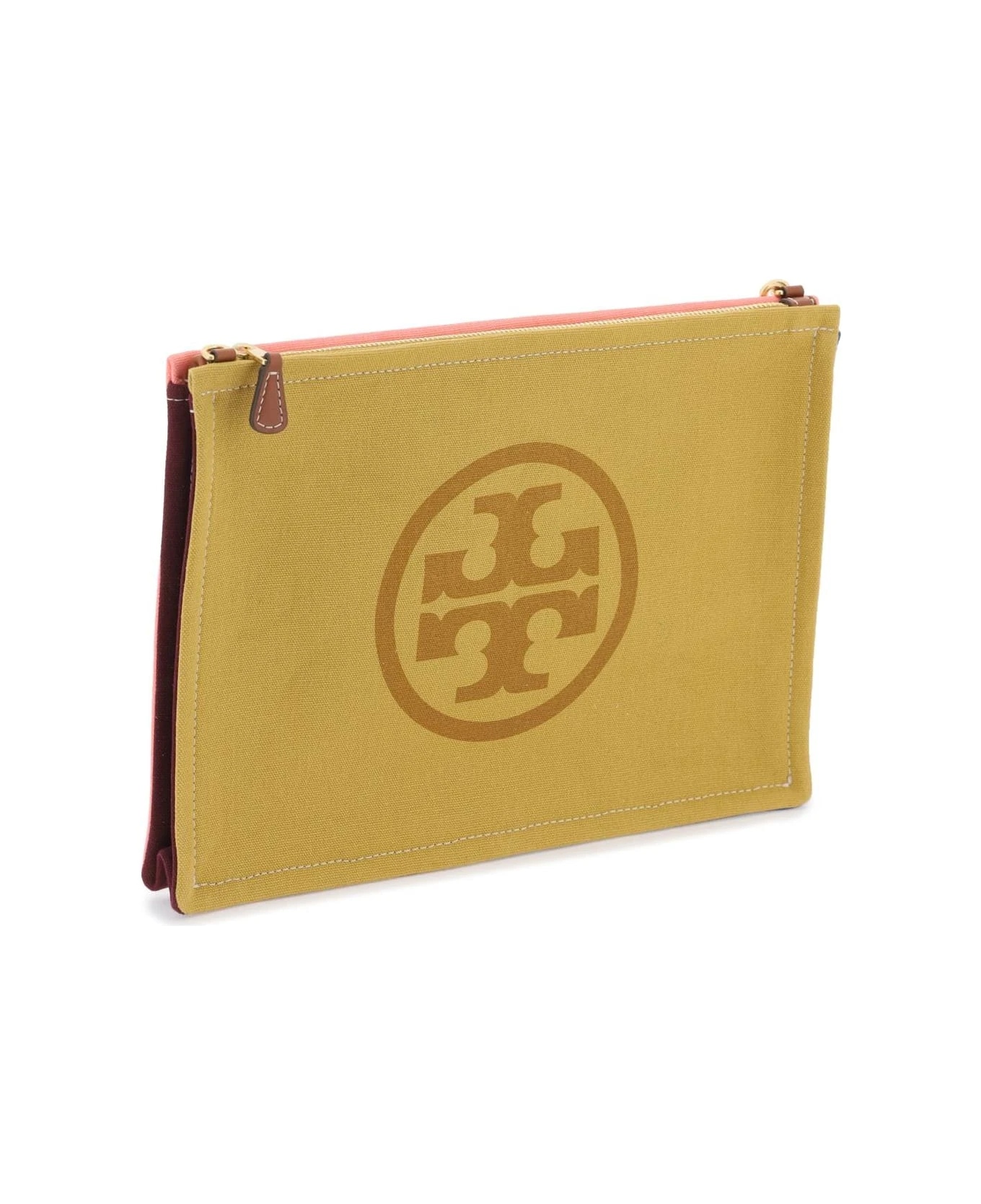 Tory Burch Color-block Ella Pouch 3 Tory Burch Color-block Ella Pouch - Image 3