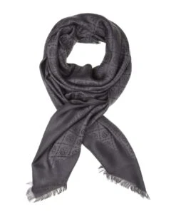 Tory Burch Monogram Jacquard Scarf