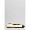 Tory Burch Ballet Flats In Beige Leather