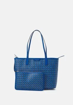 Tory Burch Small Basketweave Tote Set - Handbag - Blue